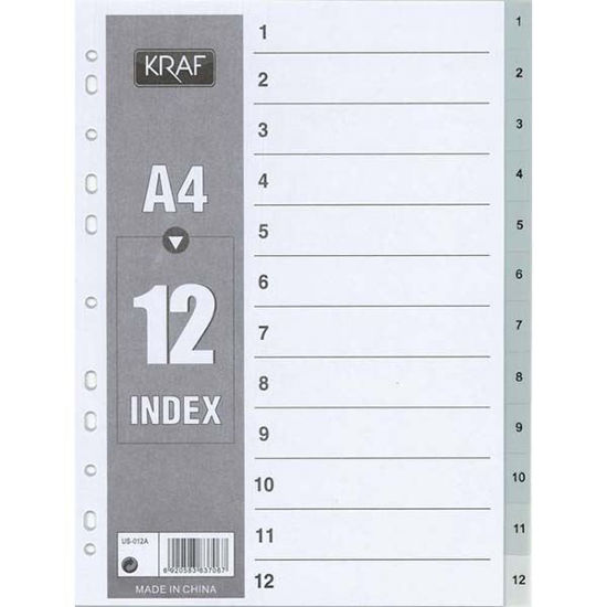 Kraf 1012 Separatör 1-12 Rakam. ürün görseli