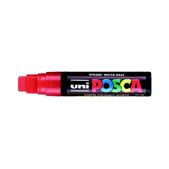 Uni- Ball PC-17K Posca Poster Marker 15.0mm Kırmızı. ürün görseli