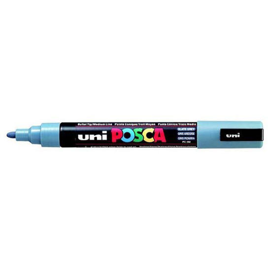 Uni- Ball PC-5M Posca Poster Marker 1.8-2.5mm Kurşun Gri. ürün görseli