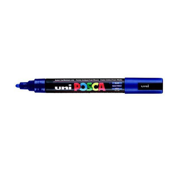 Uni- Ball PC-5M Posca Poster Marker 1.8-2.5mm Mavi. ürün görseli