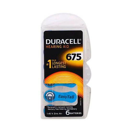 Duracell İşitme Cihazı Pili 6'lı 675. ürün görseli